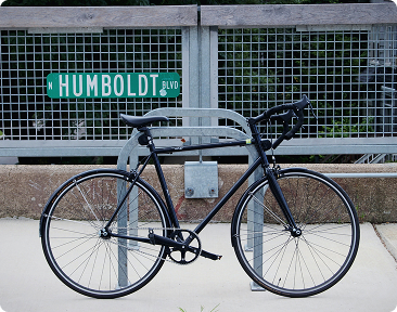 Městské kolo na ulici